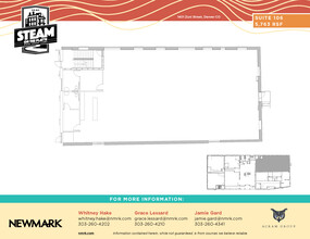 1401 Zuni St, Denver, CO for lease Floor Plan- Image 1 of 2