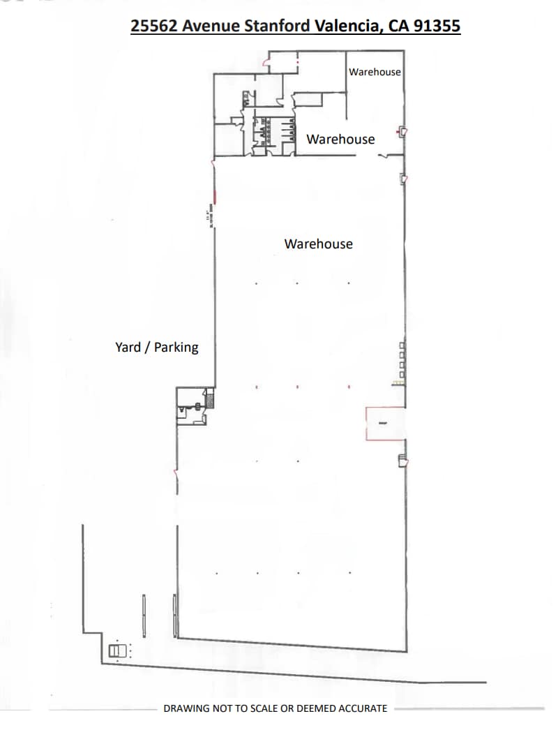 25562 Avenue Stanford, Valencia, CA for lease Floor Plan- Image 1 of 1