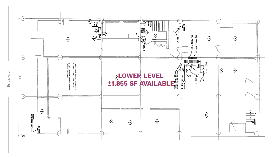 950 S Broadway, Los Angeles, CA for lease Floor Plan- Image 1 of 2