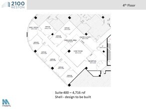 2100 Reston Pkwy, Reston, VA for lease Floor Plan- Image 1 of 5