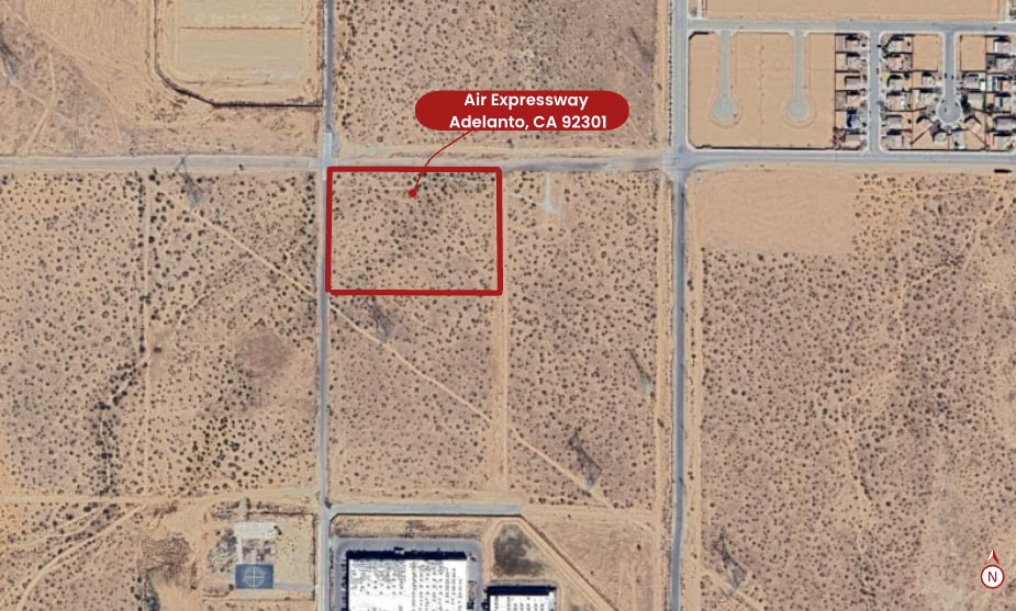 SEC of Air Expressway & Muskrat, Adelanto, CA for sale - Building Photo - Image 1 of 3
