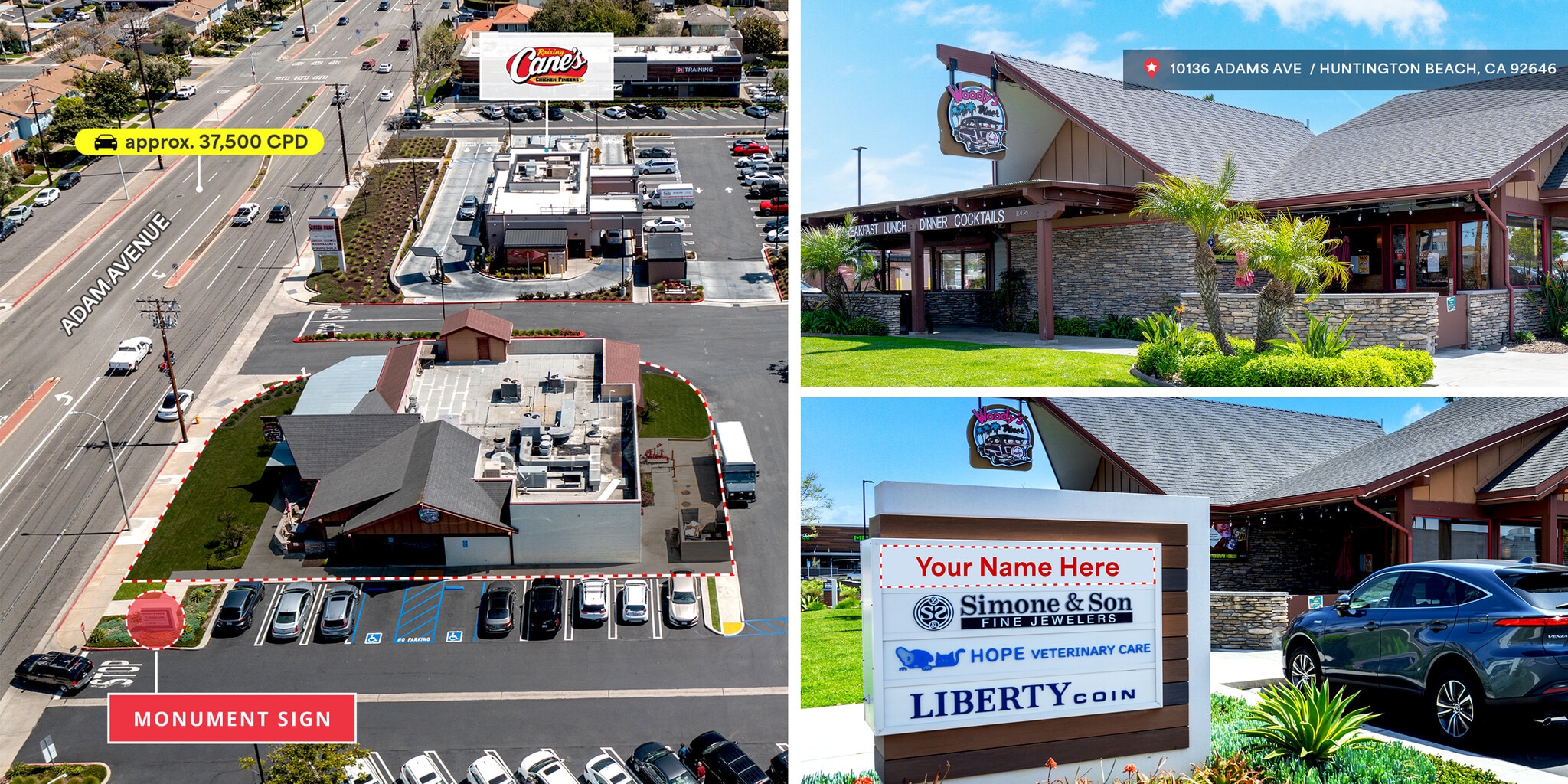 10052-10172 Adams Ave, Huntington Beach, CA for lease Building Photo- Image 1 of 1