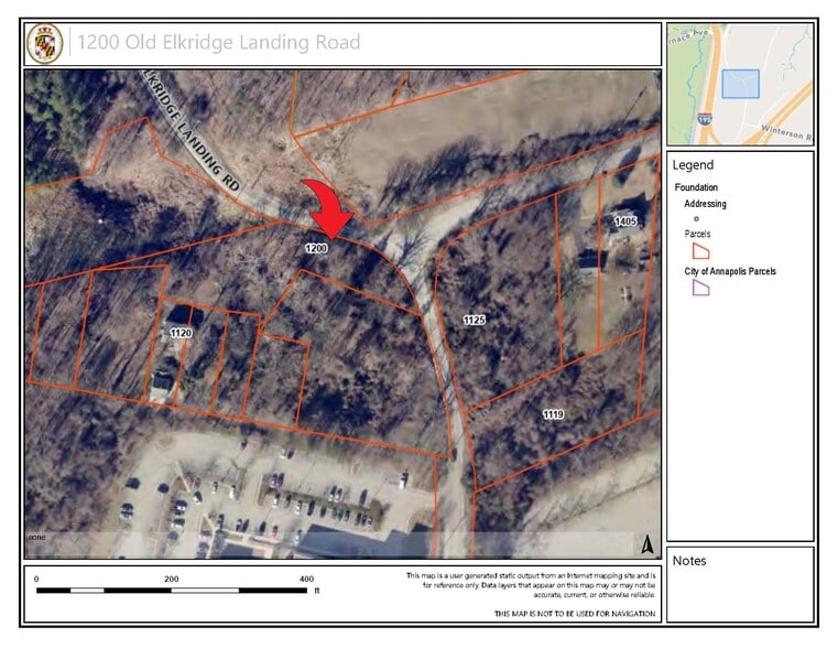1200 Old Elkridge Landing Rd, Linthicum Heights, MD for sale - Aerial - Image 2 of 14