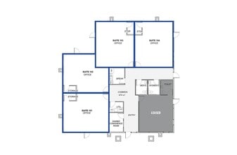 3405 W Bavaria St, Eagle, ID for lease Floor Plan- Image 2 of 2