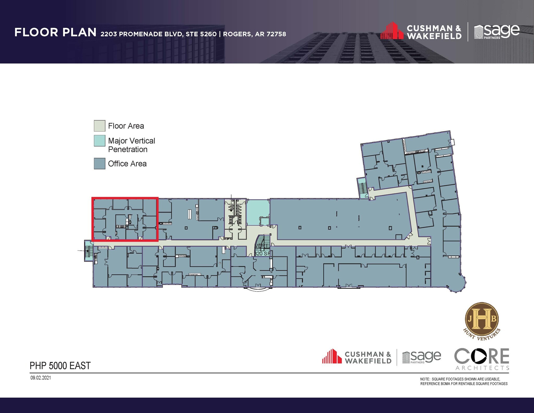 2203 S Promenade Blvd, Rogers, AR for lease Floor Plan- Image 1 of 1