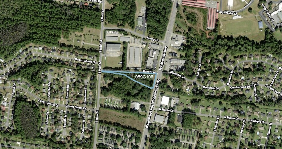 1.92 AC Oglethorpe, Hinesville, GA for sale - Primary Photo - Image 1 of 2