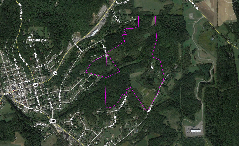 May Ln, Evans City, PA for sale - Aerial - Image 1 of 1