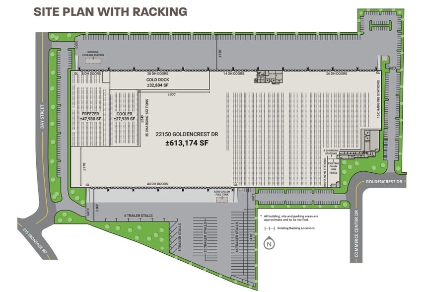 22150 Goldencrest Dr, Moreno Valley, CA for lease - Site Plan - Image 3 of 3