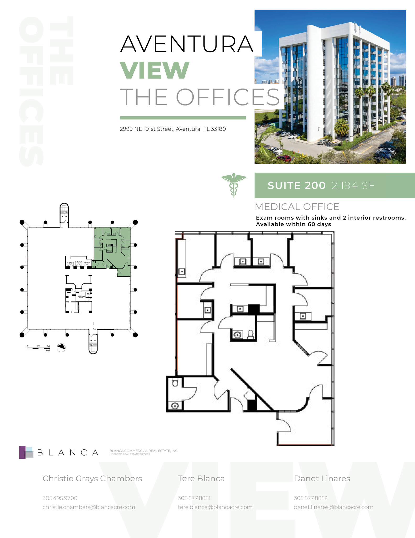 2999 NE 191st St, Aventura, FL for lease Floor Plan- Image 1 of 1