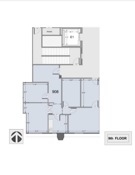 1211 N Shartel Ave, Oklahoma City, OK for lease Floor Plan- Image 1 of 2