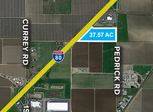 Pedrick Road, Dixon, CA - aerial  map view