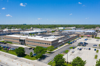 3400-3450 Oakton St, Skokie, IL - aerial  map view