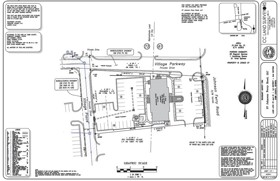 37 Johnson Ferry Rd, Marietta, GA for lease - Site Plan - Image 2 of 3