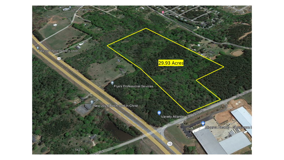 0 Jim Daws Rd, Monroe, GA for sale - Primary Photo - Image 2 of 4