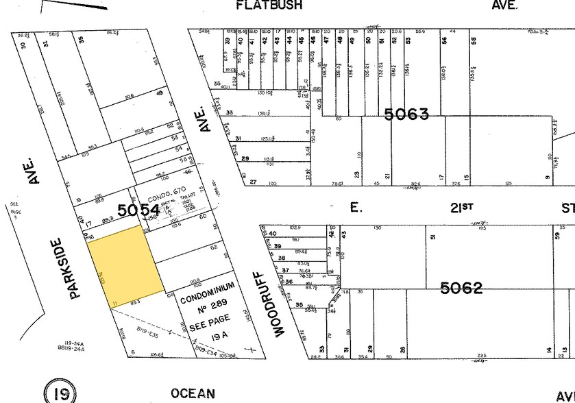 188 Parkside Ave, Brooklyn, NY for lease - Plat Map - Image 2 of 4