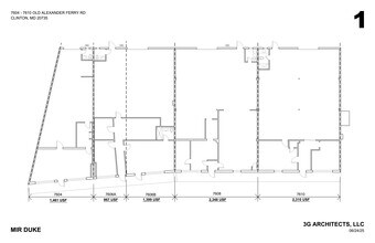 7604-7610 Old Alexandria Ferry Rd, Clinton, MD for lease Site Plan- Image 1 of 1