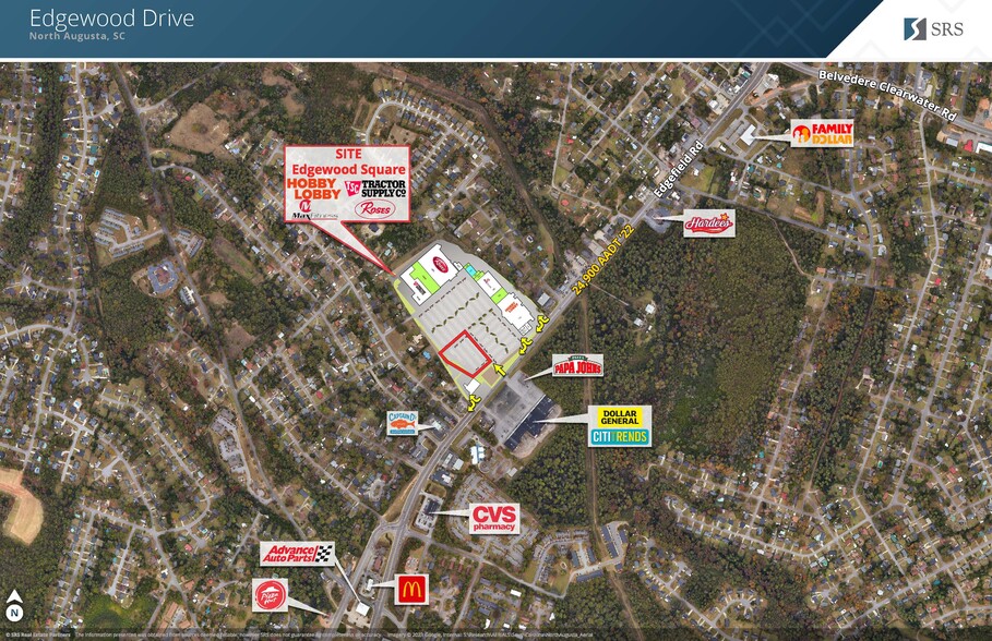 101 Edgefield Rd, North Augusta, SC for sale - Building Photo - Image 1 of 4