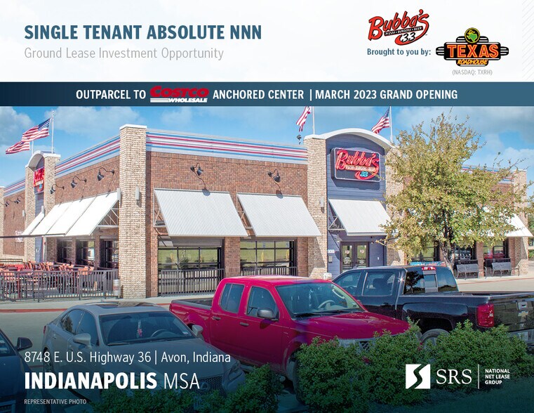 8748 E US 36 Hwy, Avon, IN for sale - Primary Photo - Image 1 of 1