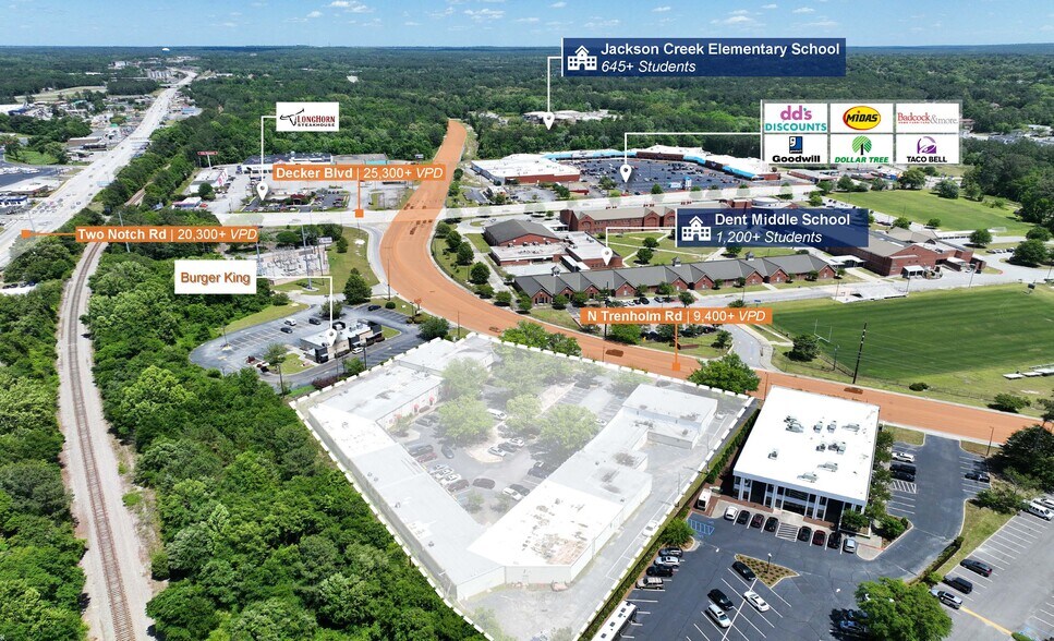 6941 N Trenholm Rd, Columbia, SC 29206 ValueAdd Office/Retail Strip