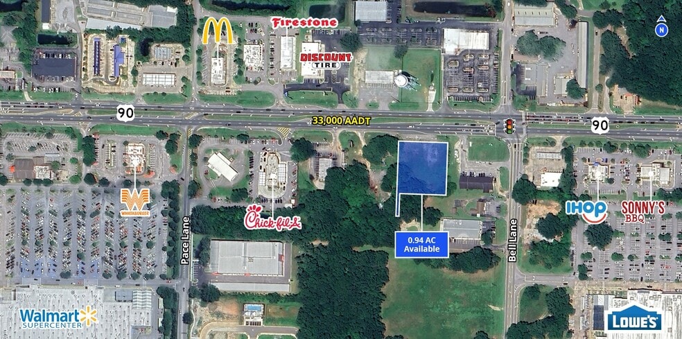 5063 US 90, Pace, FL for lease - Building Photo - Image 2 of 4