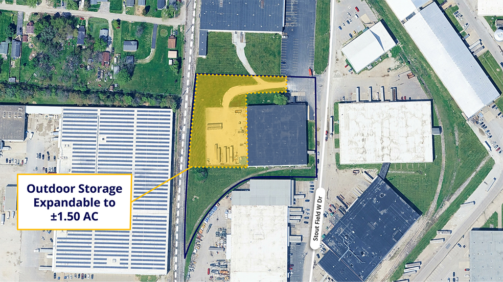 1950 Stout Field West Dr, Indianapolis, IN for lease - Building Photo - Image 2 of 6