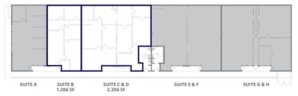 930 Boardwalk, San Marcos, CA for lease Floor Plan- Image 1 of 1