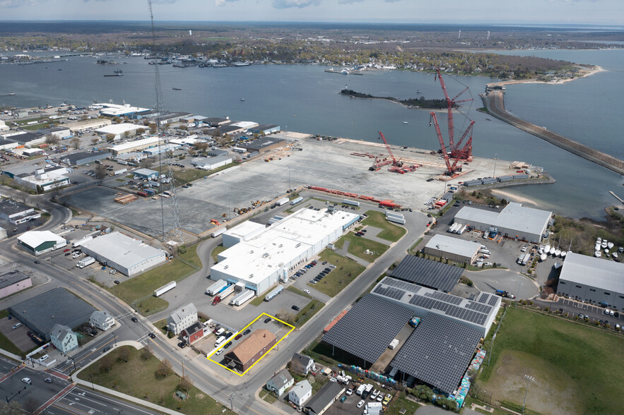 418 S Front St, New Bedford, MA for lease - Aerial - Image 3 of 12