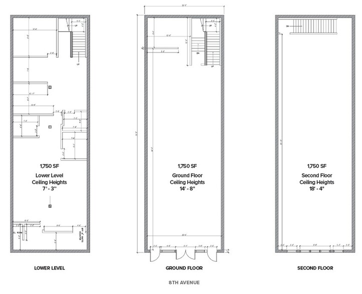 725 Eighth Ave, New York, NY for sale - Floor Plan - Image 3 of 8