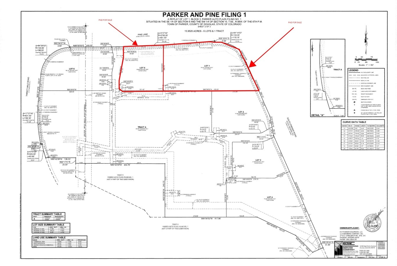 SWC Pine Lane And South Parker Road Rd, Parker, CO 80134 Retail for
