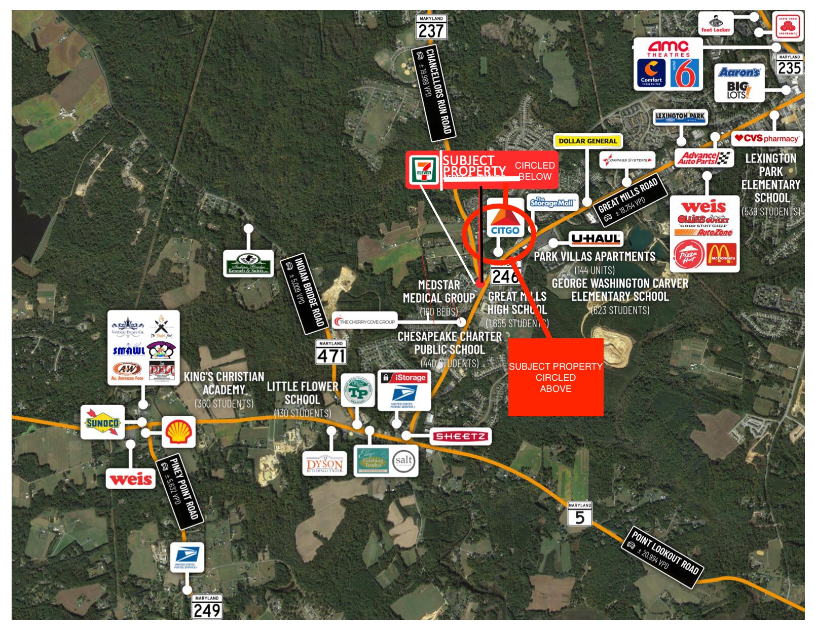 21201 Chancellors Run Rd, Great Mills, MD for sale Building Photo- Image 1 of 1