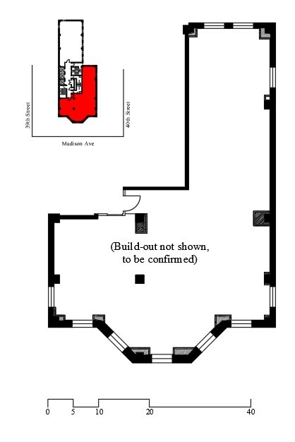 274 Madison Ave, New York, NY for lease Typical Floor Plan- Image 1 of 1