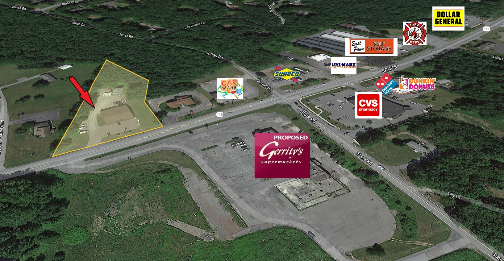 3163 Pa-115, Effort, PA for sale Building Photo- Image 1 of 1