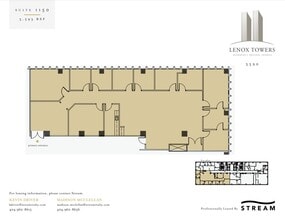 3400 Peachtree Rd NE, Atlanta, GA for lease Floor Plan- Image 1 of 1