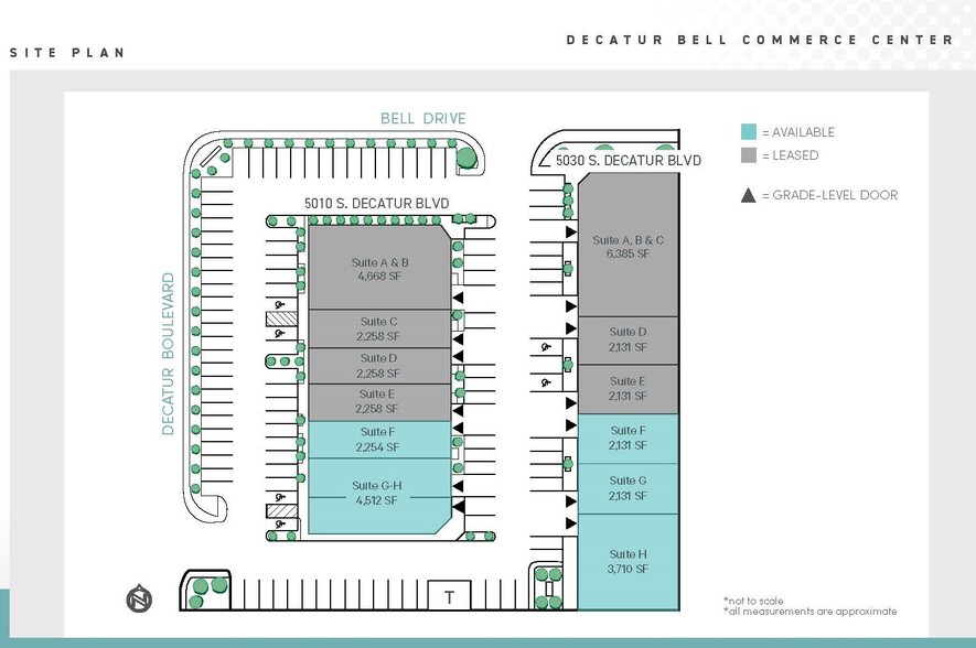 5030 S Decatur Blvd, Las Vegas, NV for lease - Site Plan - Image 2 of 8