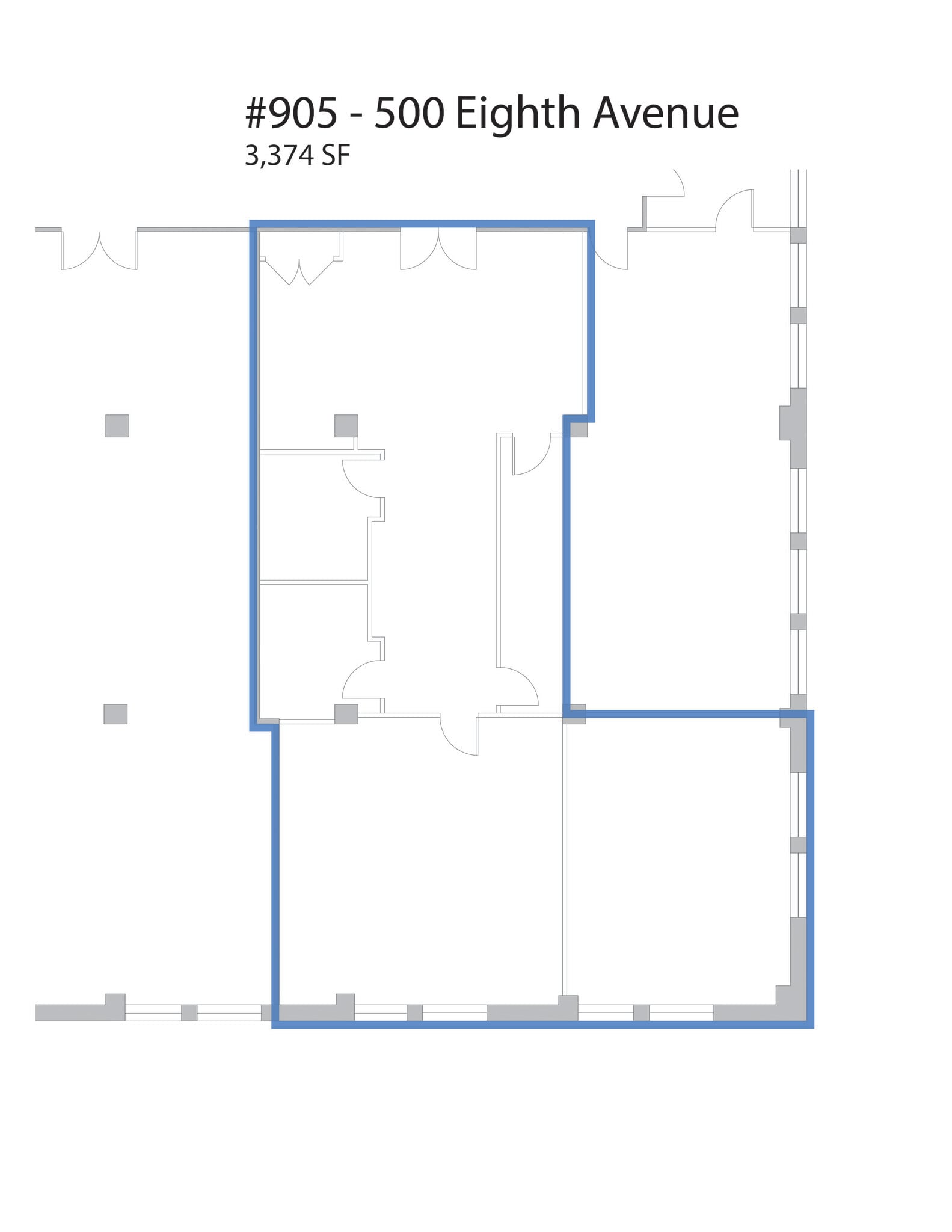 500 Eighth Ave, New York, NY for lease Interior Photo- Image 1 of 1