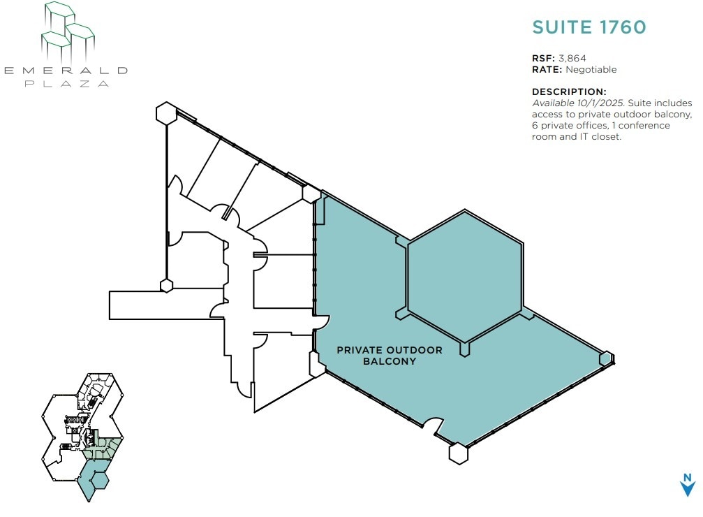 402 W Broadway, San Diego, CA for lease Floor Plan- Image 1 of 1