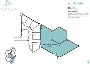402 W Broadway, San Diego, CA for lease Floor Plan- Image 1 of 1