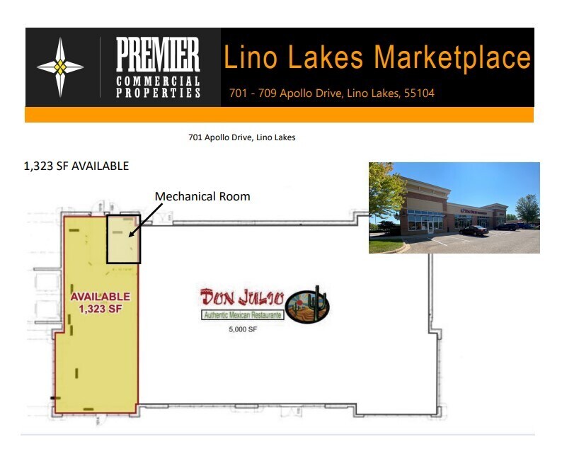 749 Apollo Dr, Lino Lakes, MN for lease Floor Plan- Image 1 of 1