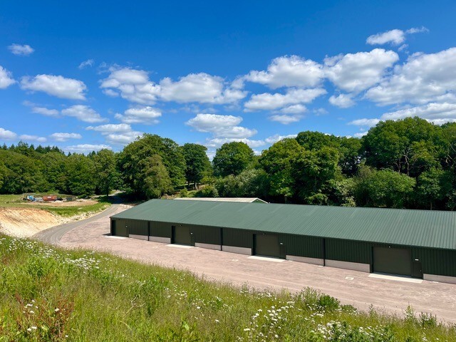 Yard 5A Church Farm, Lasham, Alton Road, Lasham for lease Aerial- Image 1 of 2