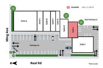 3699 Ming Ave, Bakersfield, CA for lease Site Plan- Image 1 of 1