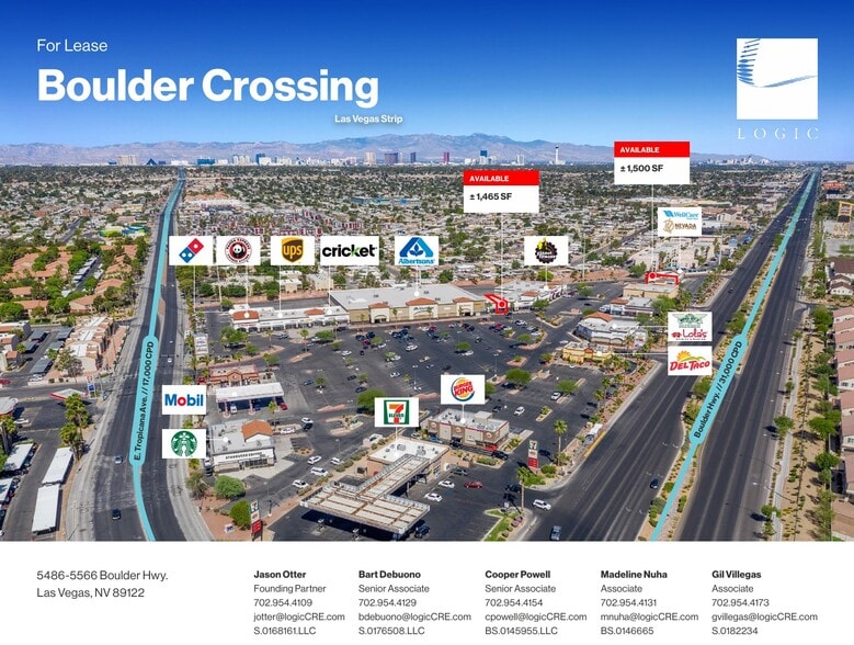5486-5566 Boulder Hwy, Las Vegas, NV for lease - Building Photo - Image 1 of 9