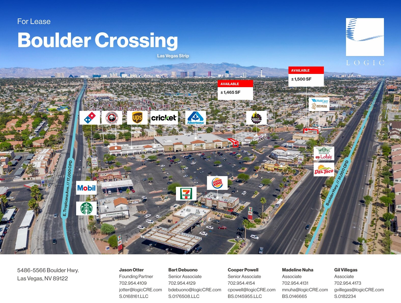 5486-5566 Boulder Hwy, Las Vegas, NV for lease Building Photo- Image 1 of 10