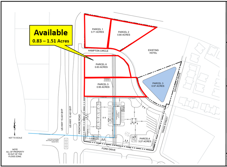 1500 US-401, Laurinburg, NC for lease - Site Plan - Image 1 of 1