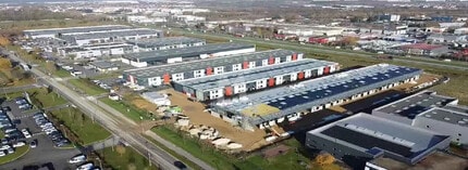 Lieusaint - AERIAL  map view