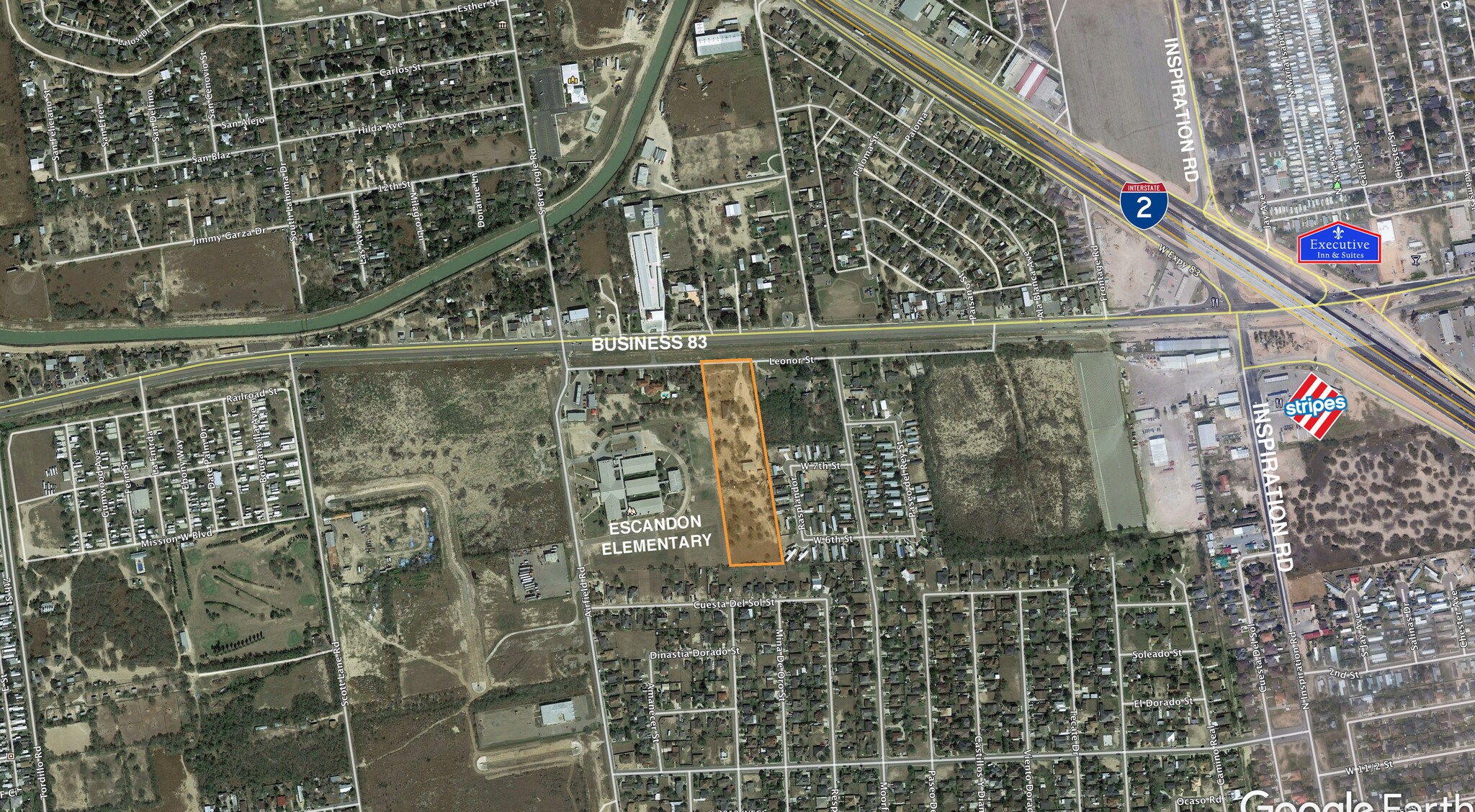 2801 Leonor St, Mission, TX for sale Aerial- Image 1 of 1