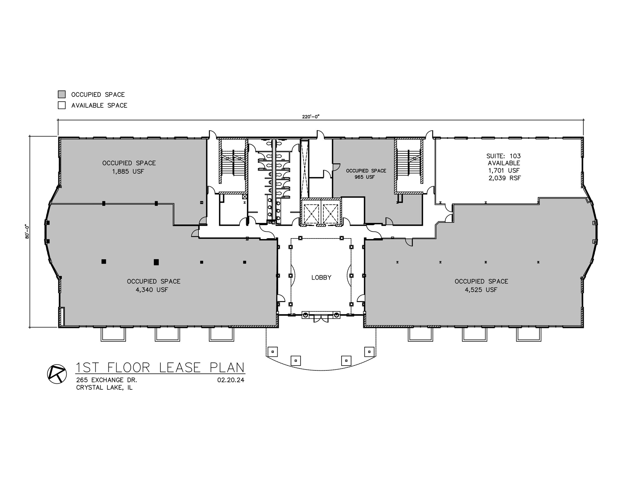 265 Exchange Dr, Crystal Lake, IL for lease Site Plan- Image 1 of 6