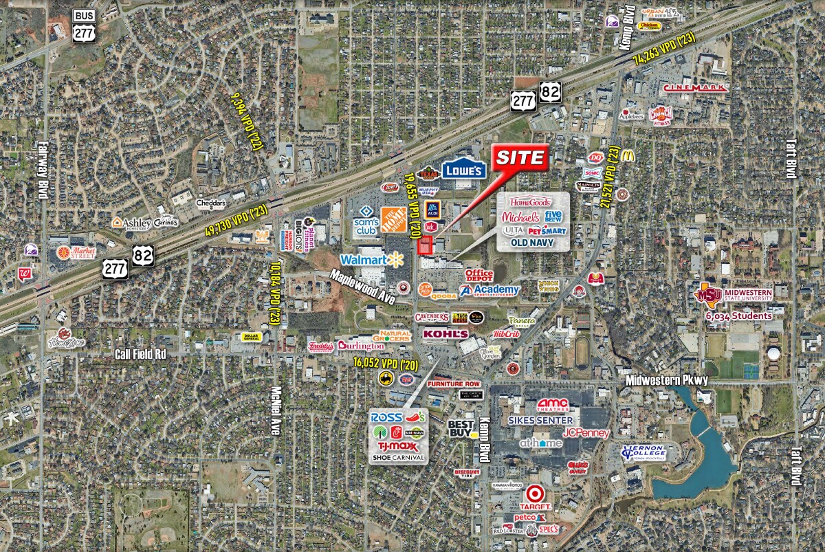 3127 Lawrence Rd, Wichita Falls, TX for sale Aerial- Image 1 of 1