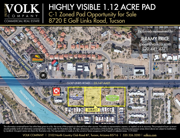8720 E Golf Links Rd, Tucson, AZ for sale - Aerial - Image 1 of 5