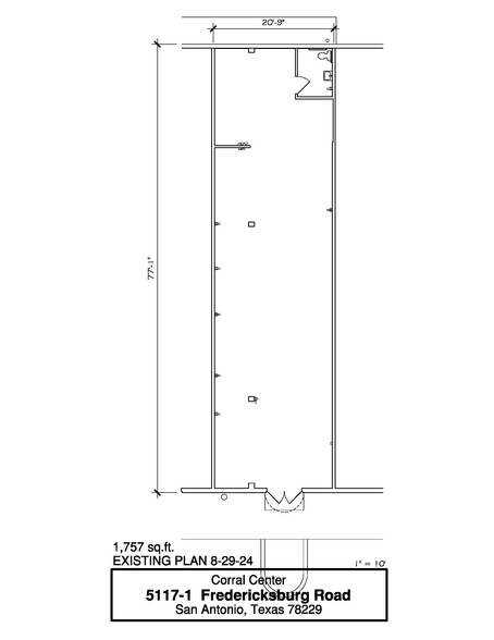 5115-5145 Fredericksburg Rd, San Antonio, TX for lease - Floor Plan - Image 3 of 3