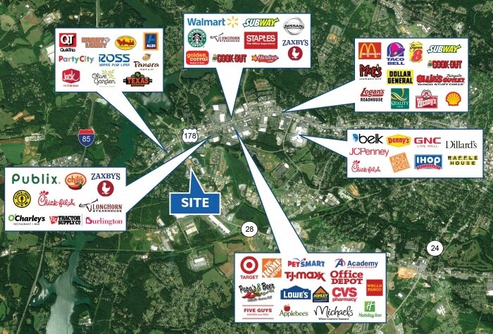 00 Old Pearman Dairy Rd, Anderson, SC for sale - Primary Photo - Image 1 of 1